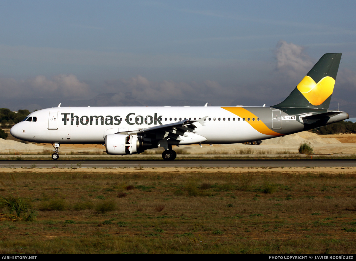 Aircraft Photo of YL-LCT | Airbus A320-214 | Thomas Cook Airlines | AirHistory.net #491057