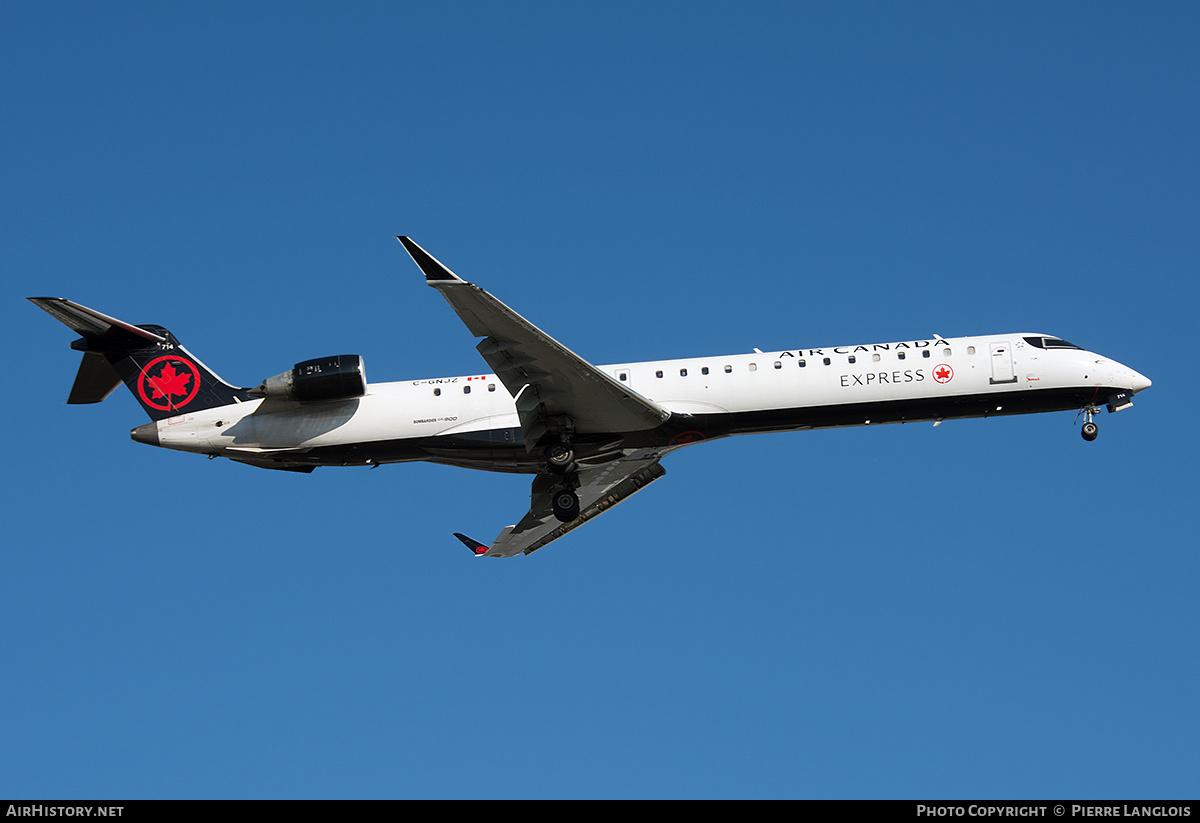 Aircraft Photo of C-GNJZ | Bombardier CRJ-900LR (CL-600-2D24) | Air Canada Express | AirHistory.net #491058