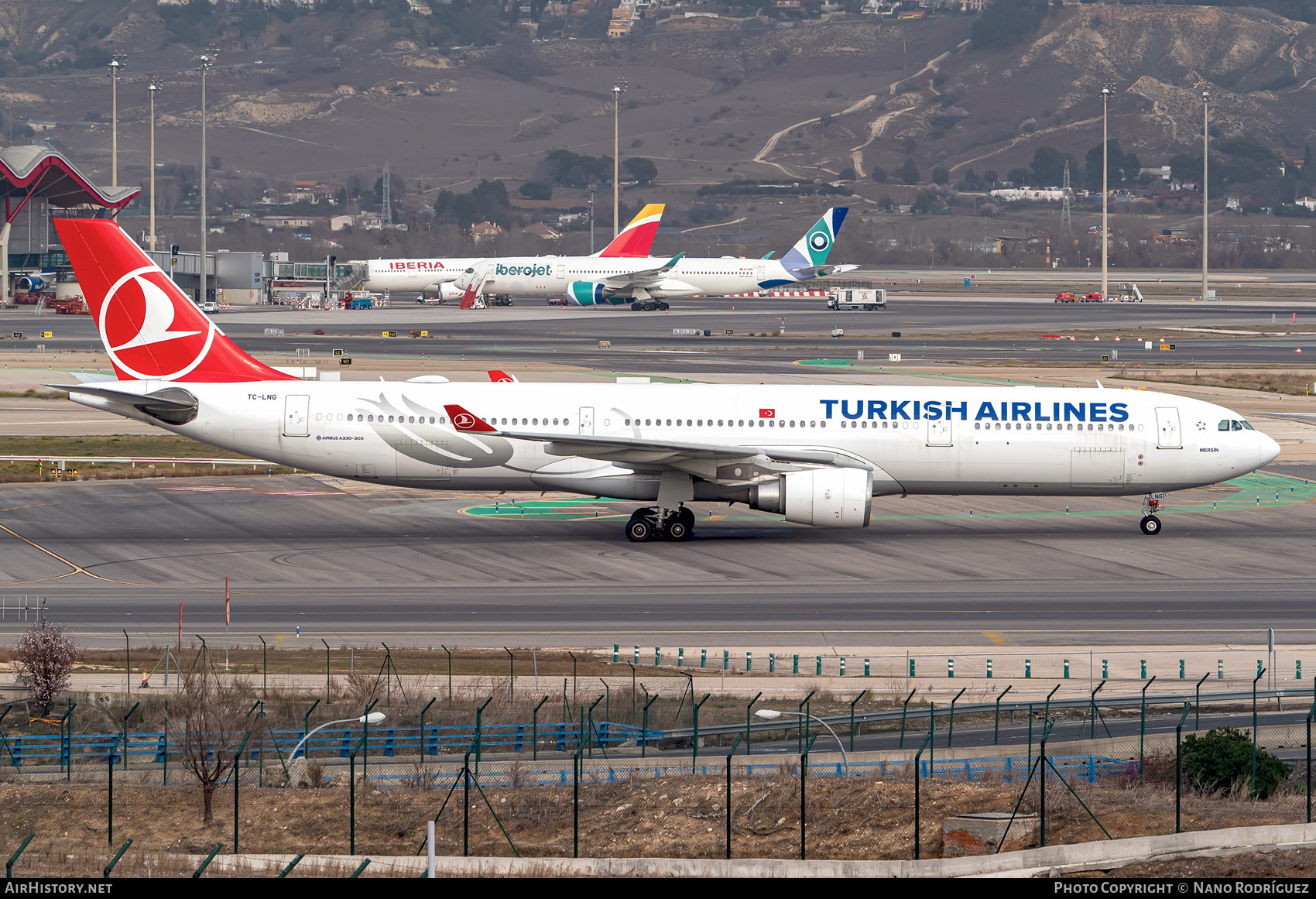 Aircraft Photo of TC-LNG | Airbus A330-303 | Turkish Airlines | AirHistory.net #491080