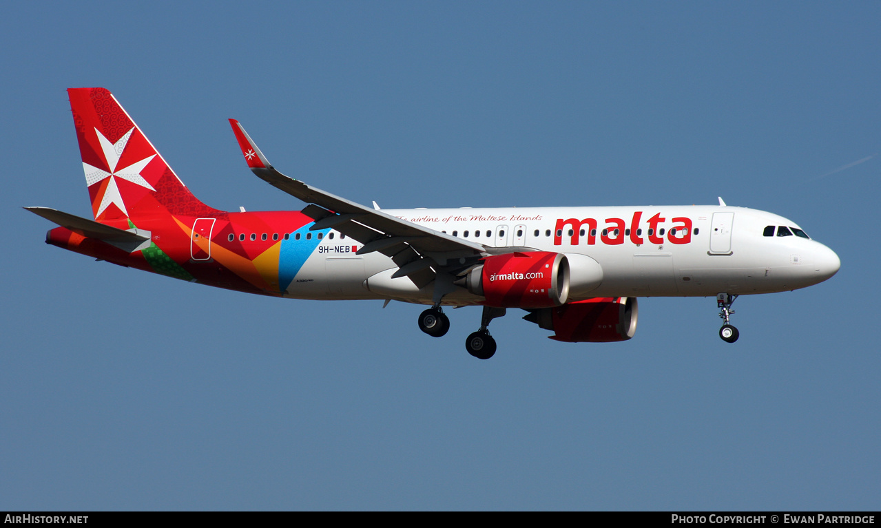 Aircraft Photo of 9H-NEB | Airbus A320-251N | Air Malta | AirHistory.net #491091