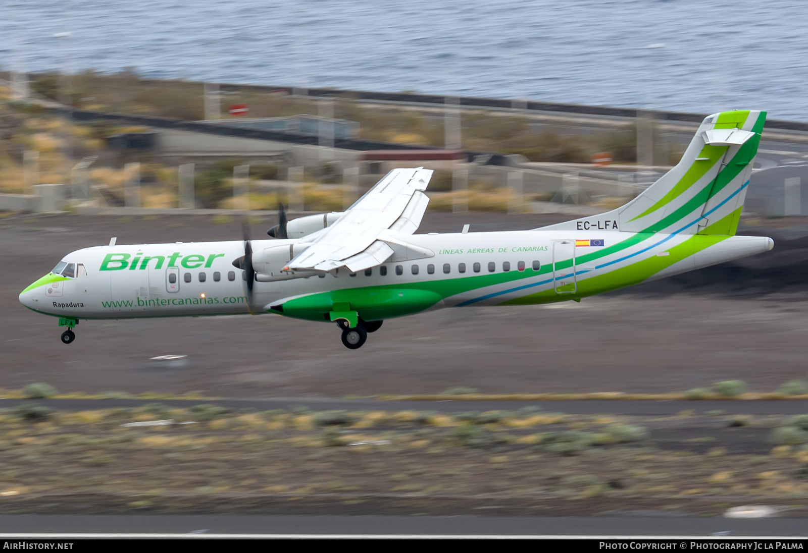 Aircraft Photo of EC-LFA | ATR ATR-72-500 (ATR-72-212A) | Binter Canarias | AirHistory.net #491099