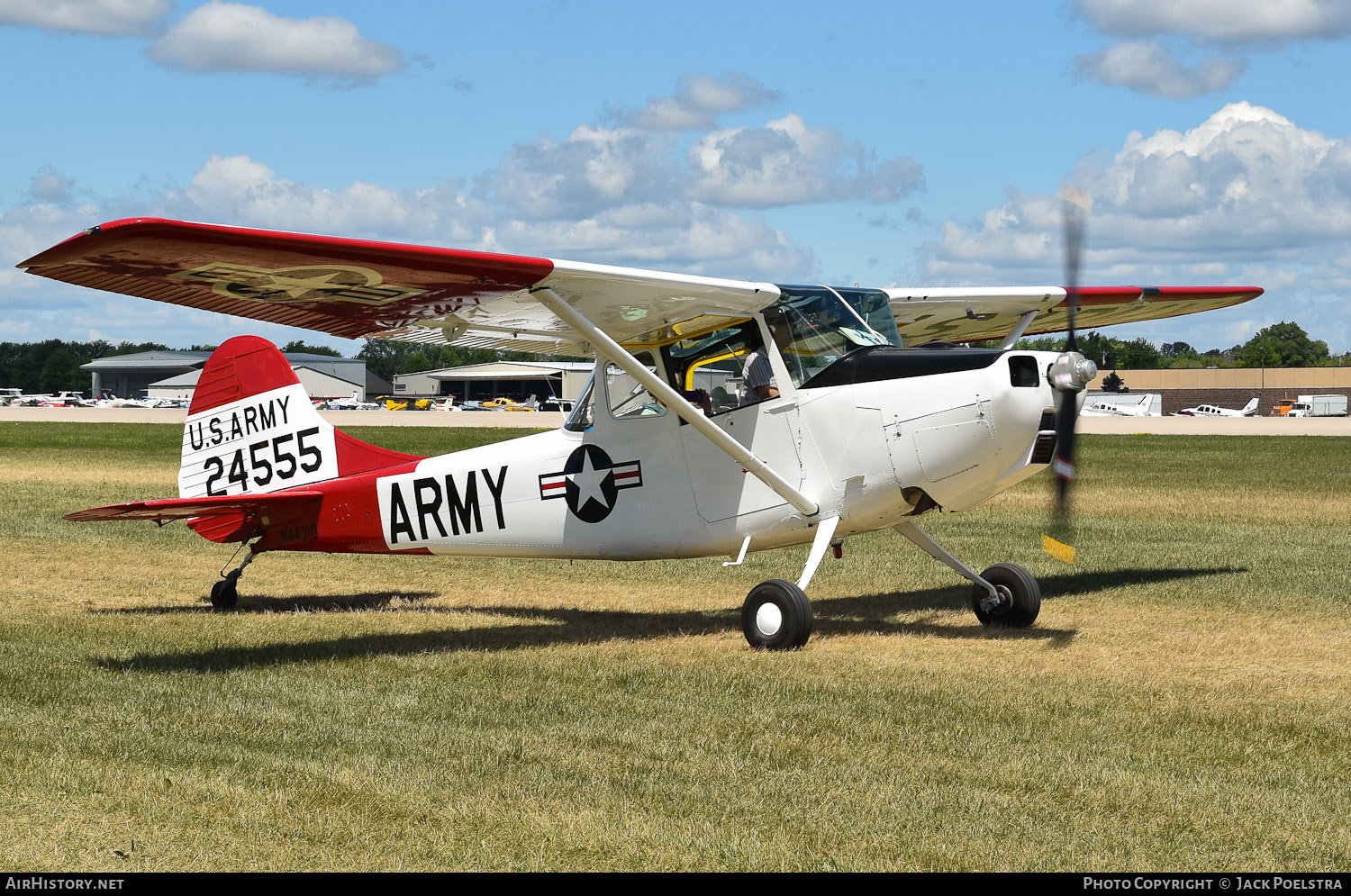 Aircraft Photo of N4431D / 24555 | Cessna O-1E Bird Dog (305C/L-19E) | USA - Army | AirHistory.net #491104