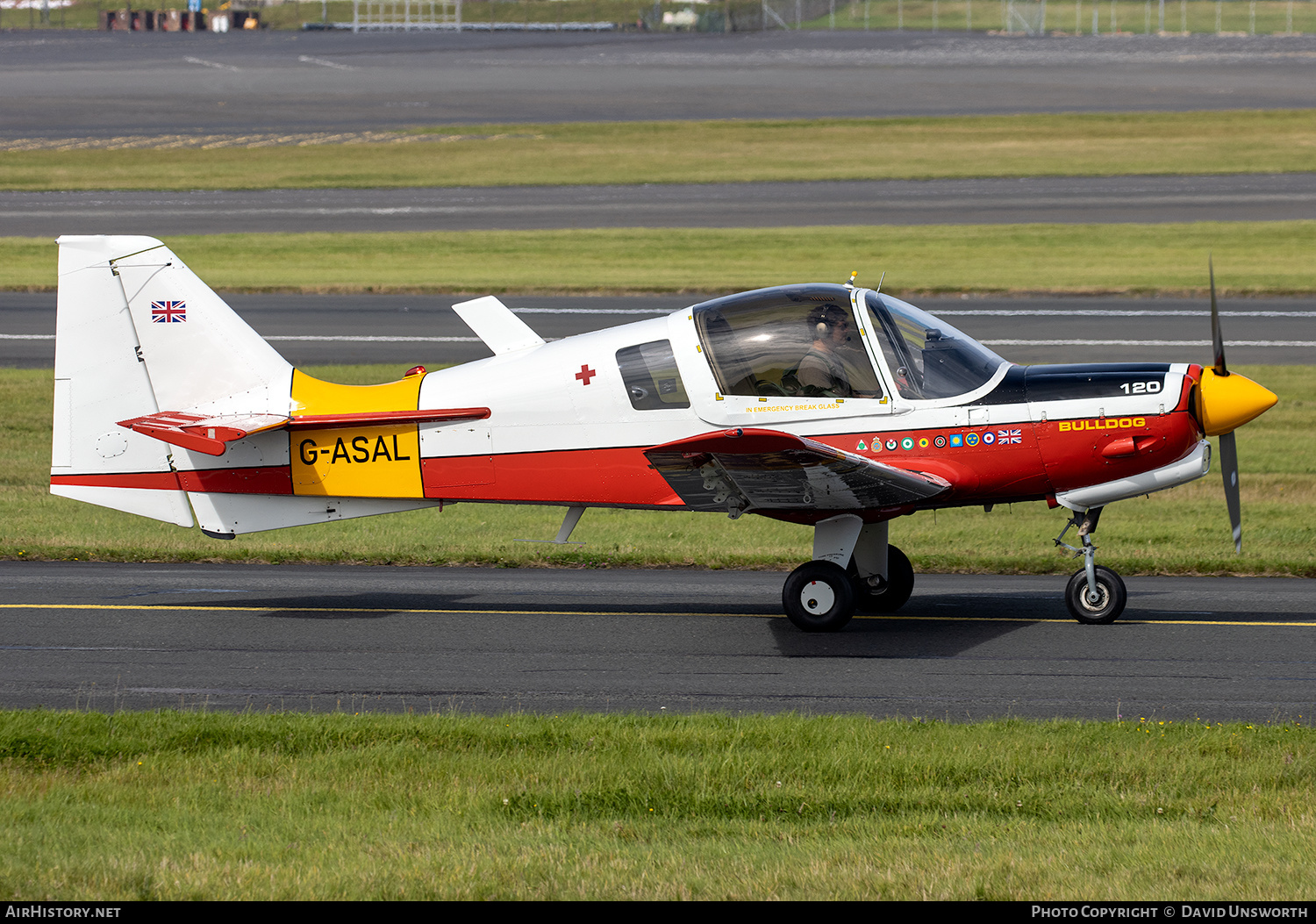 Aircraft Photo of G-ASAL | Scottish Aviation Bulldog 120/124 | AirHistory.net #491112