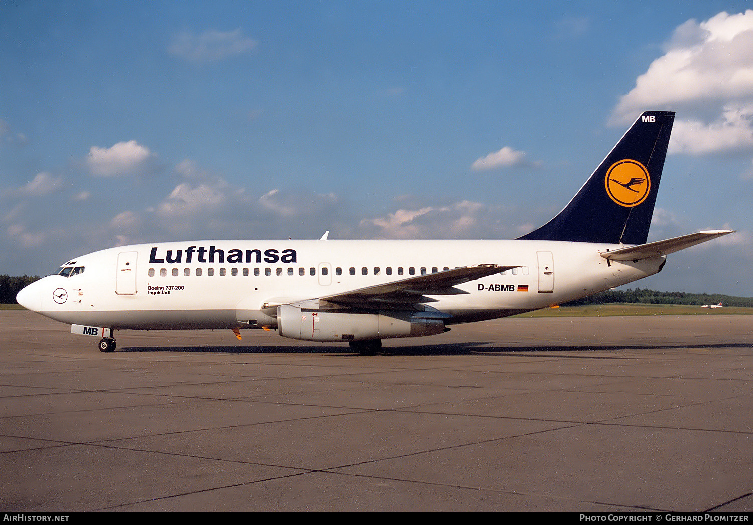 Aircraft Photo of D-ABMB | Boeing 737-230/Adv | Lufthansa | AirHistory.net #491138