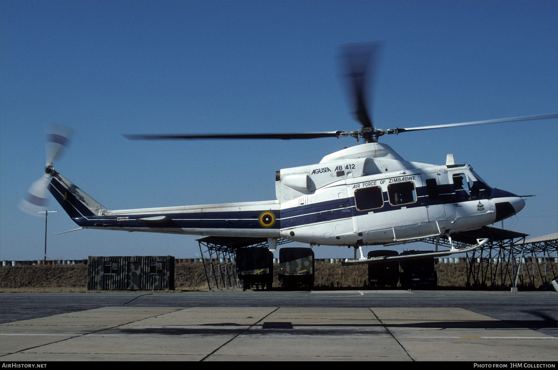 Aircraft Photo of 6811 | Agusta AB-412 | Zimbabwe - Air Force | AirHistory.net #491157