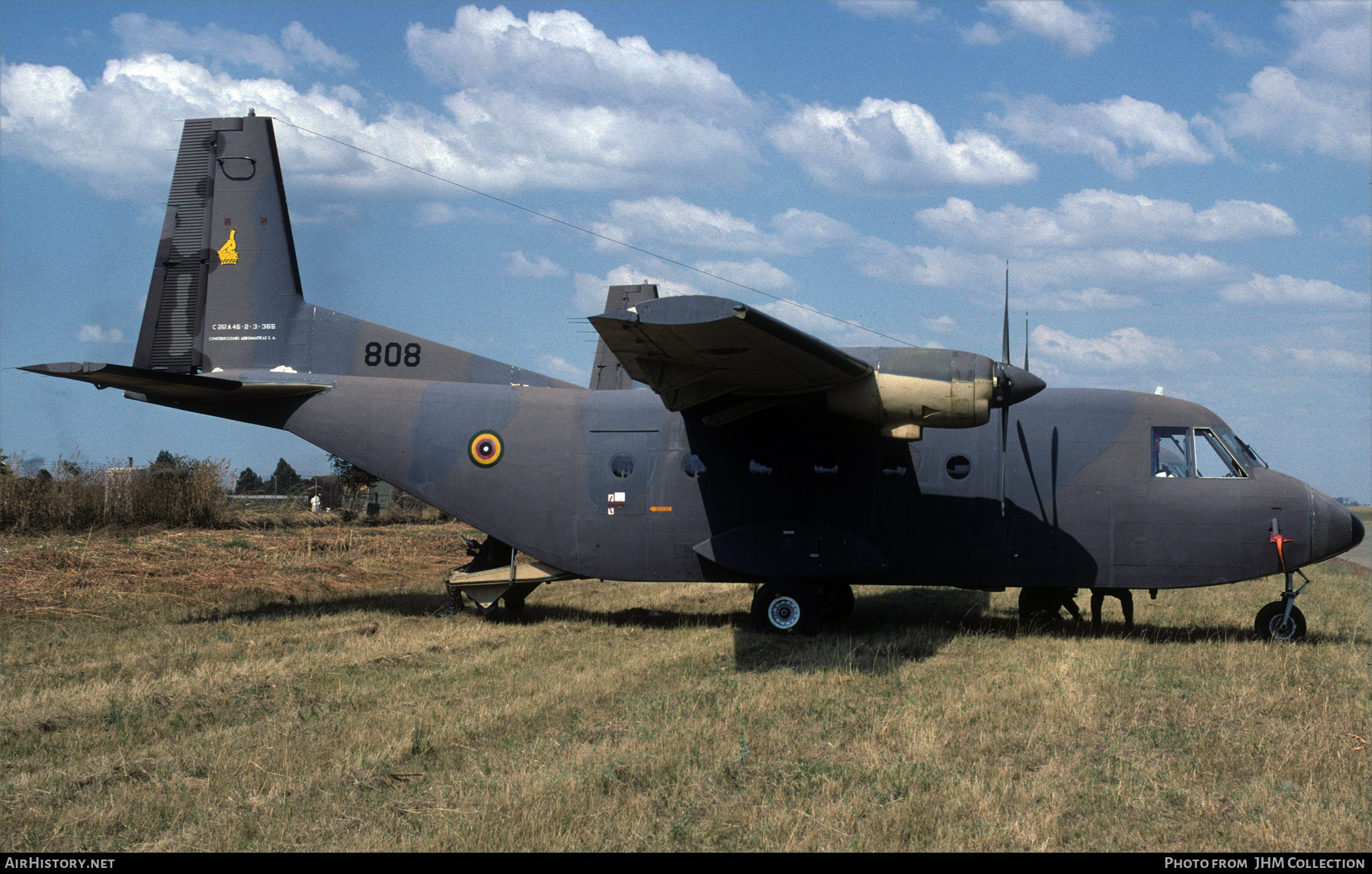 Aircraft Photo of 808 | CASA C-212-200 Aviocar | Zimbabwe - Air Force | AirHistory.net #491162