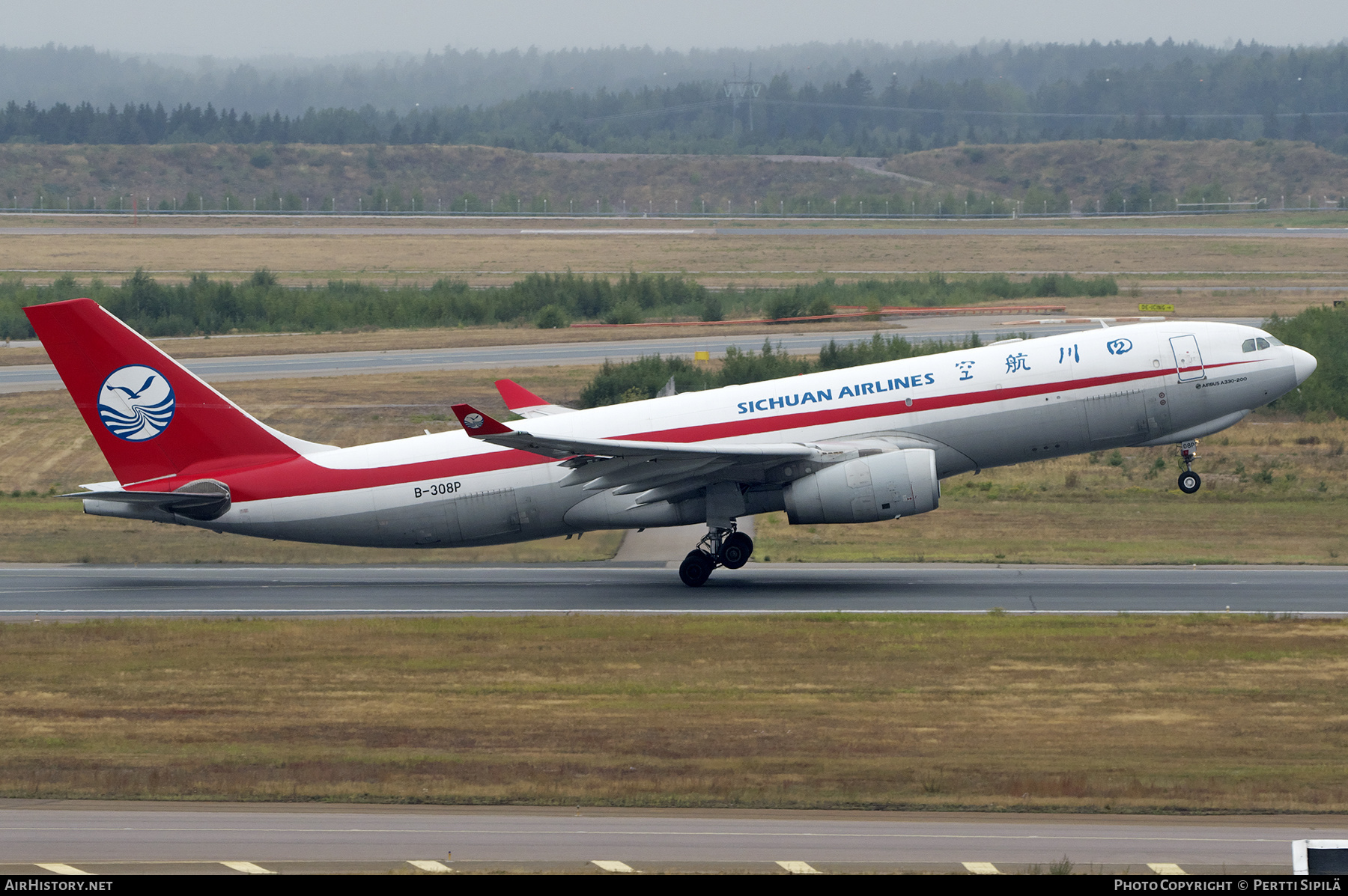 Aircraft Photo of B-308P | Airbus A330-243F | Sichuan Airlines | AirHistory.net #491166