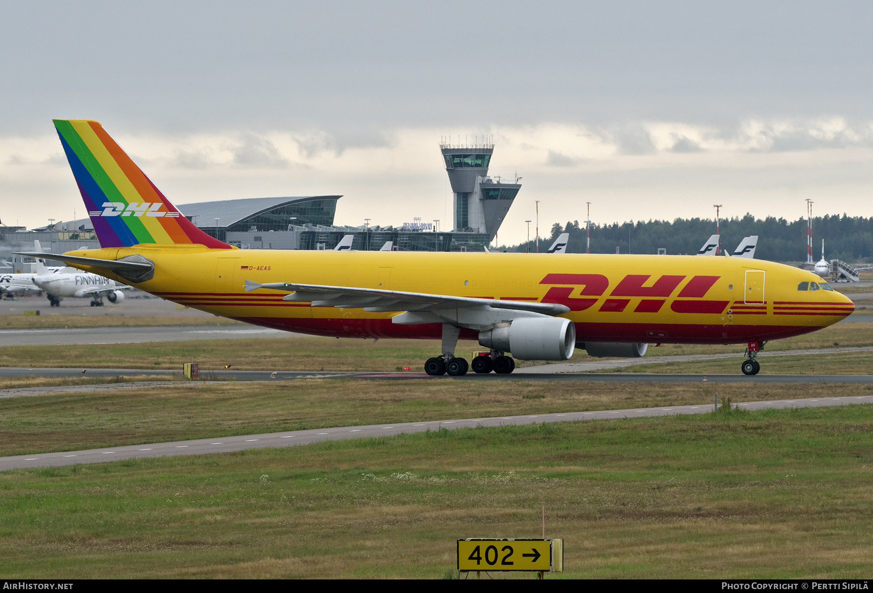 Aircraft Photo of D-AEAS | Airbus A300B4-622R(F) | DHL International | AirHistory.net #491190