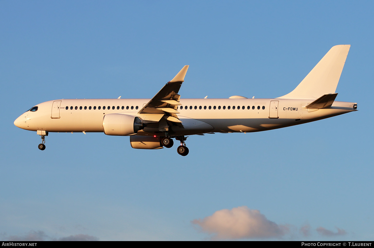 Aircraft Photo of C-FOWU | Airbus A220-371 (BD-500-1A11) | AirHistory.net #491196