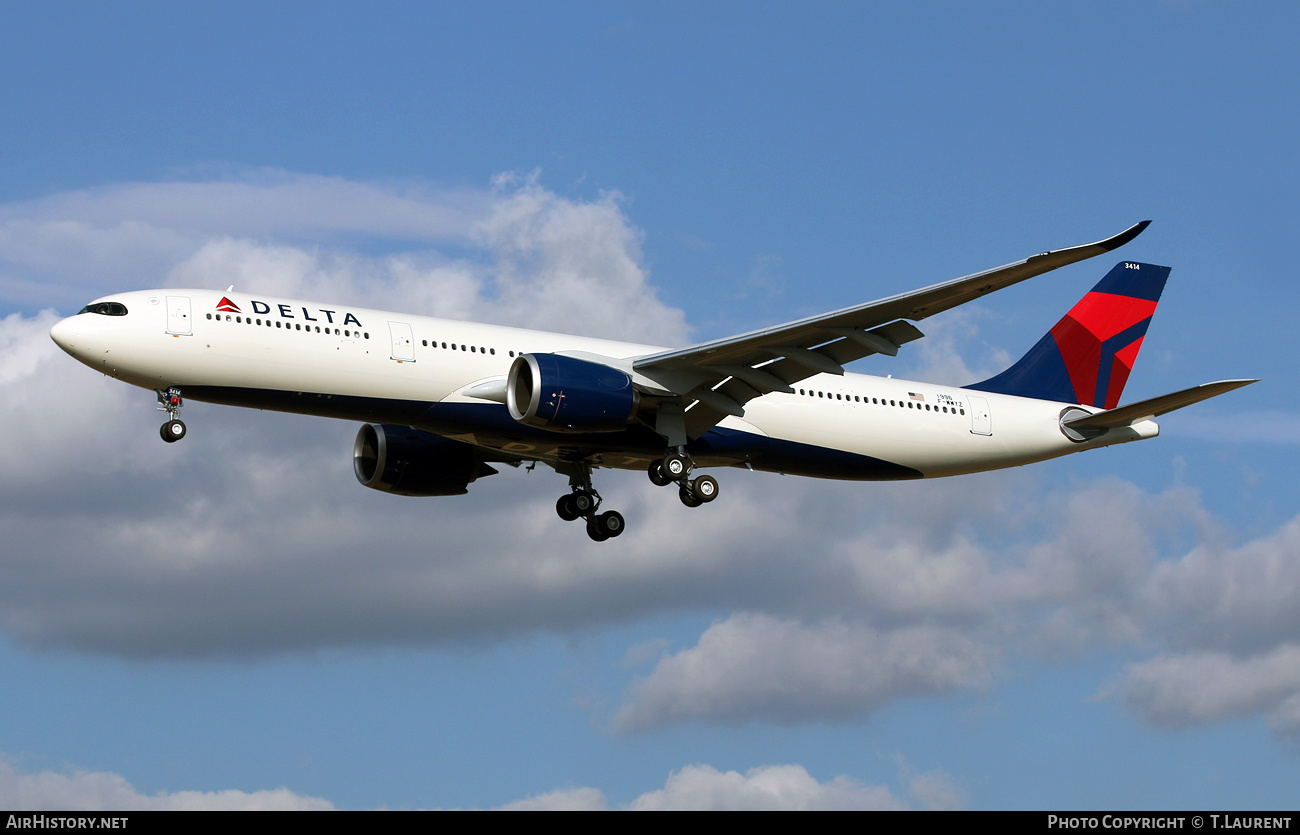 Aircraft Photo of F-WWYZ | Airbus A330-941N | Delta Air Lines | AirHistory.net #491203