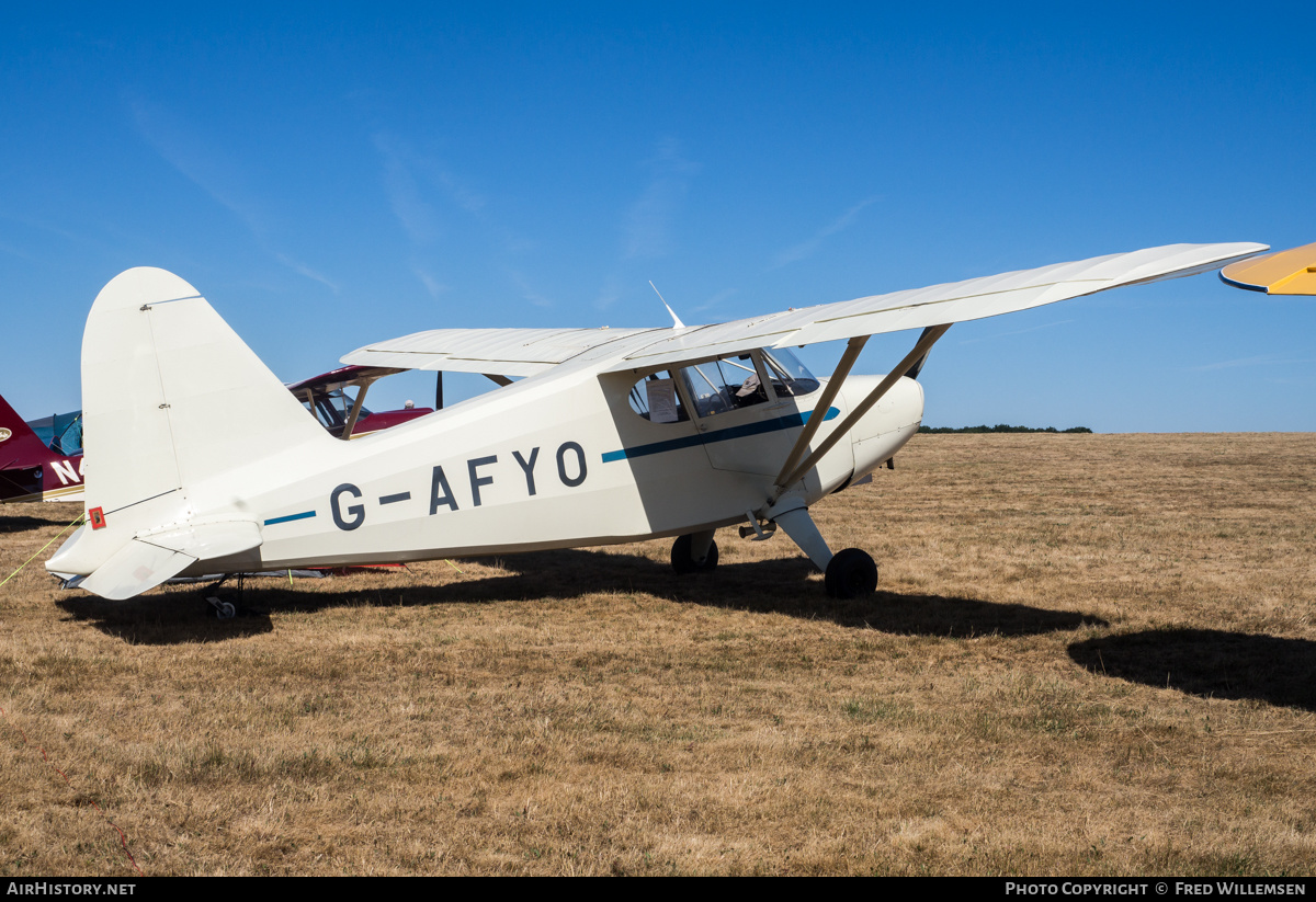 Aircraft Photo of G-AFYO | Stinson HW-75 | AirHistory.net #491208