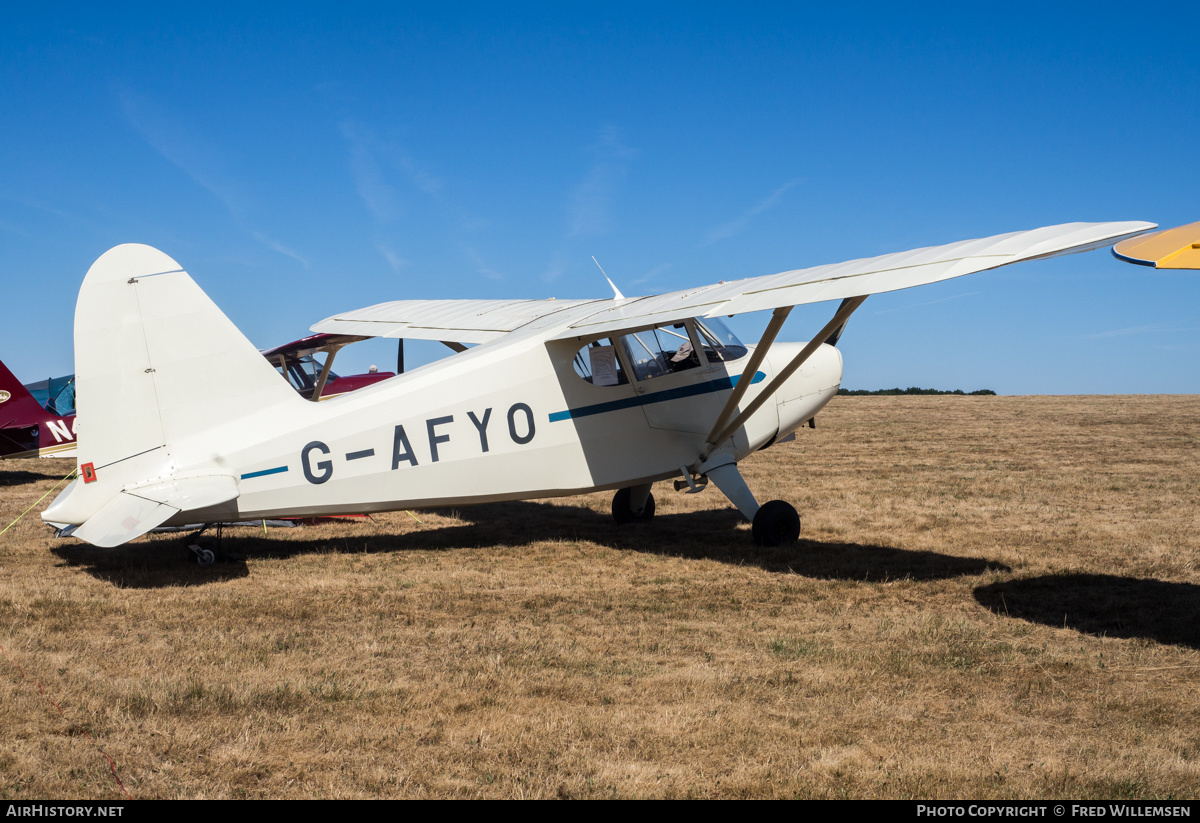 Aircraft Photo of G-AFYO | Stinson 105 HW-75 | AirHistory.net #491208