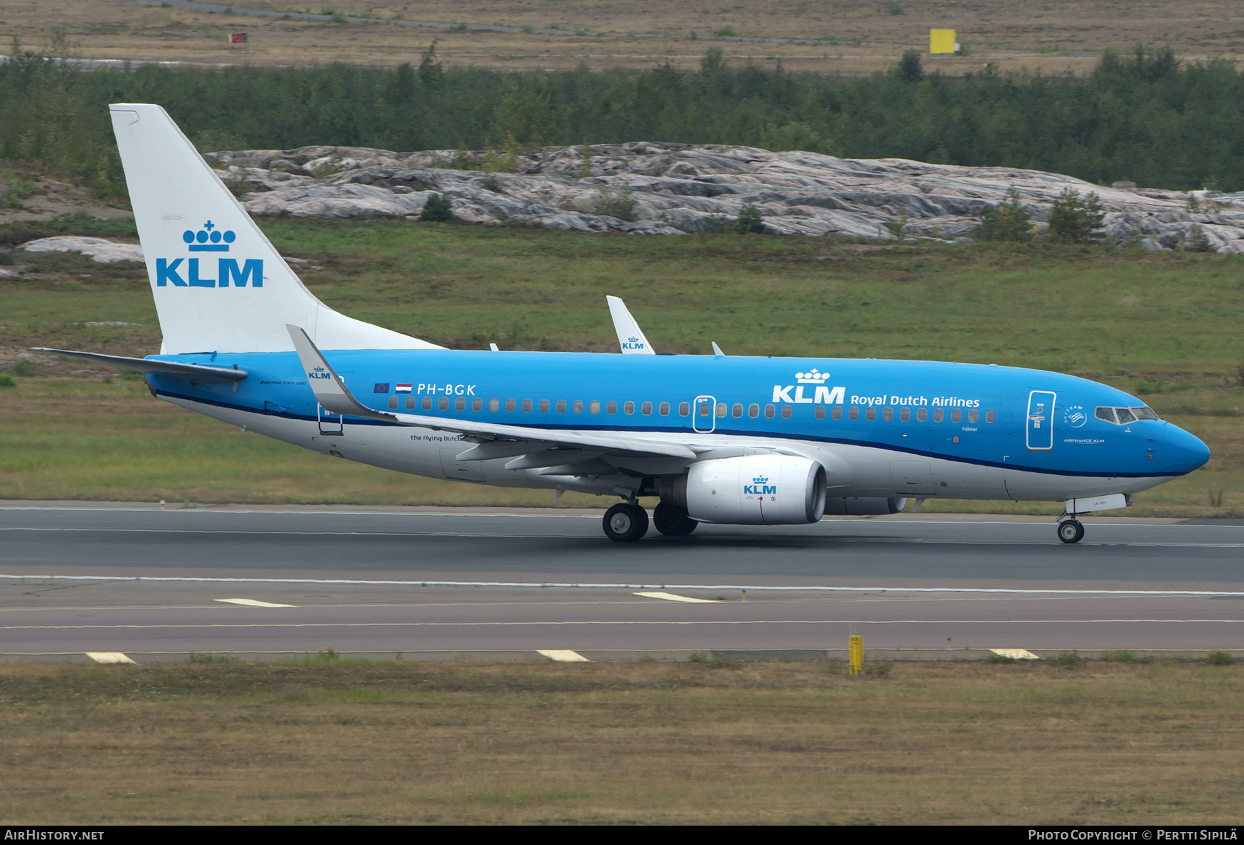 Aircraft Photo of PH-BGK | Boeing 737-7K2 | KLM - Royal Dutch Airlines | AirHistory.net #491221