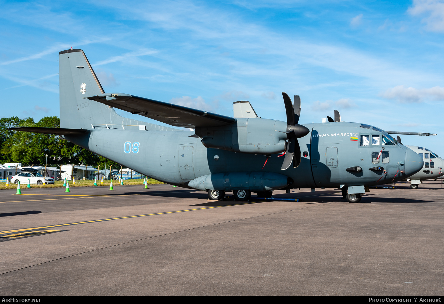 Aircraft Photo of 08 | Alenia C-27J Spartan | Lithuania - Air Force | AirHistory.net #491228