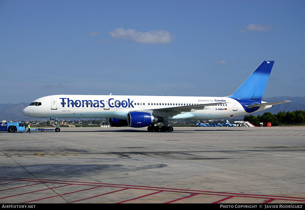 Aircraft Photo of D-ABNN | Boeing 757-230 | Thomas Cook Airlines | AirHistory.net #491230