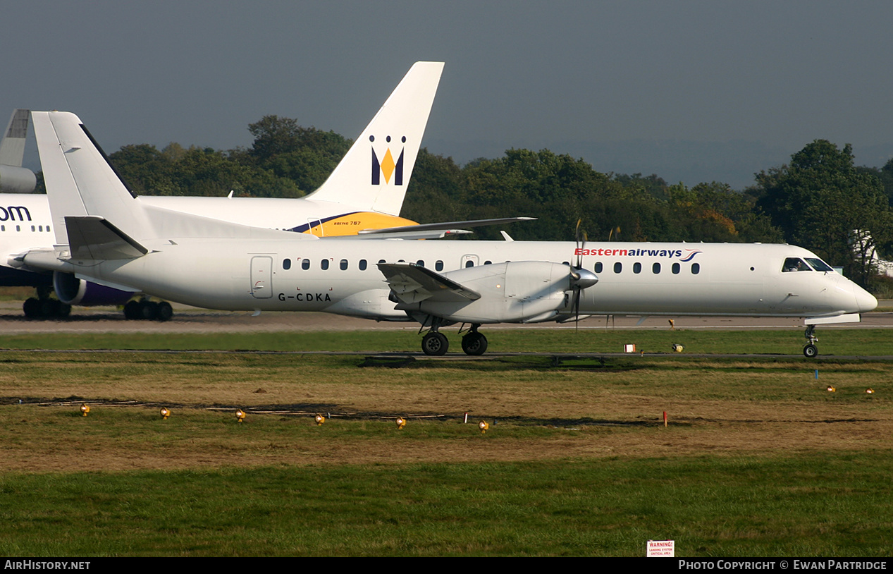 Aircraft Photo of G-CDKA | Saab 2000 | Eastern Airways | AirHistory.net #491234