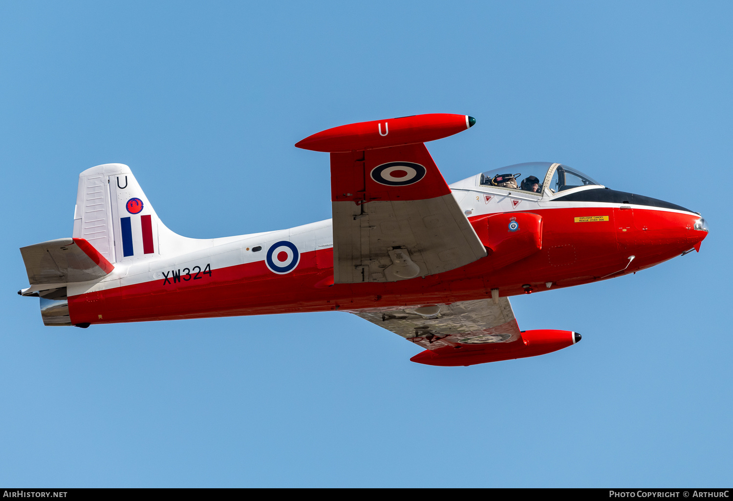 Aircraft Photo of G-BWSG / XW324 | BAC 84 Jet Provost T5 | UK - Air Force | AirHistory.net #491243