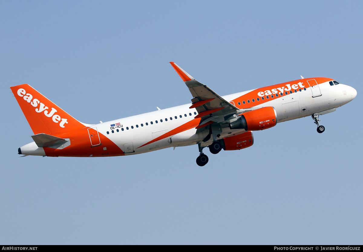 Aircraft Photo of OE-ICU | Airbus A320-214 | EasyJet | AirHistory.net #491246