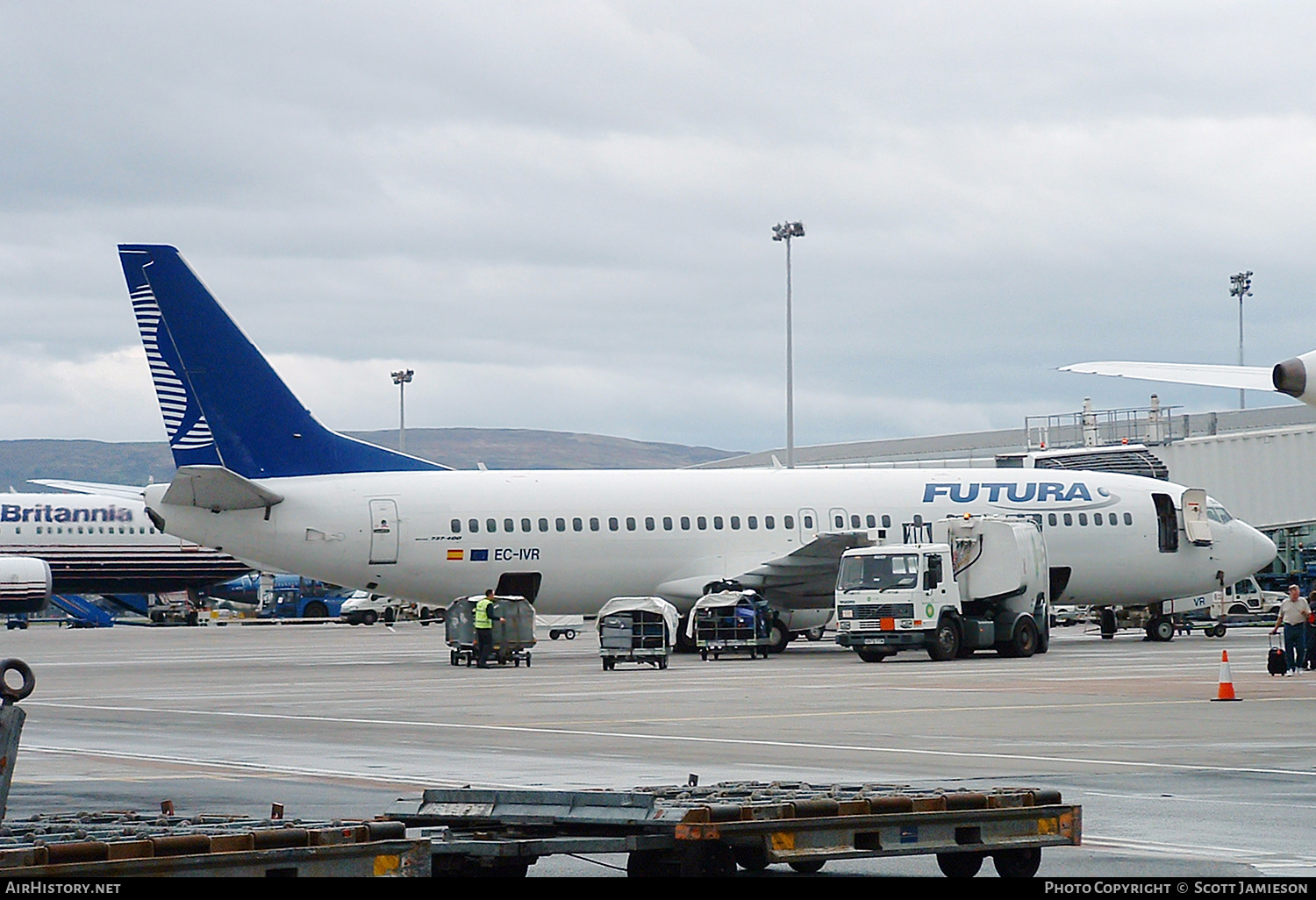 Aircraft Photo of EC-IVR | Boeing 737-408 | Futura International Airways | AirHistory.net #491248