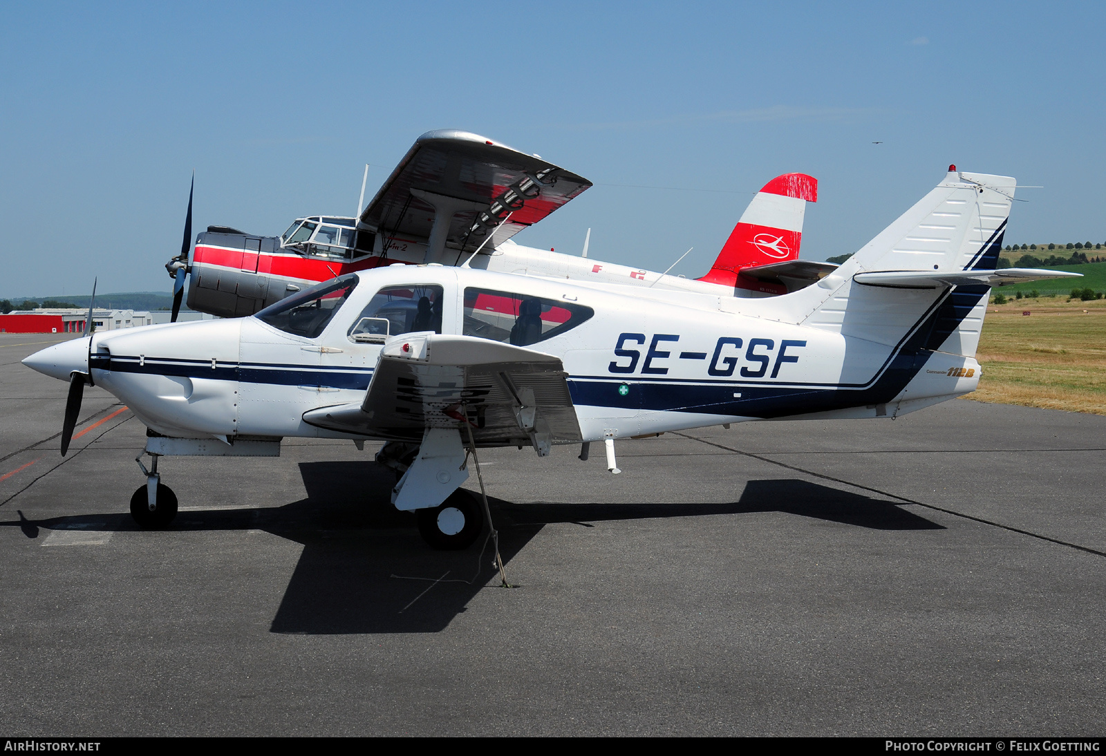 Aircraft Photo of SE-GSF | Rockwell Commander 112B | AirHistory.net #491255