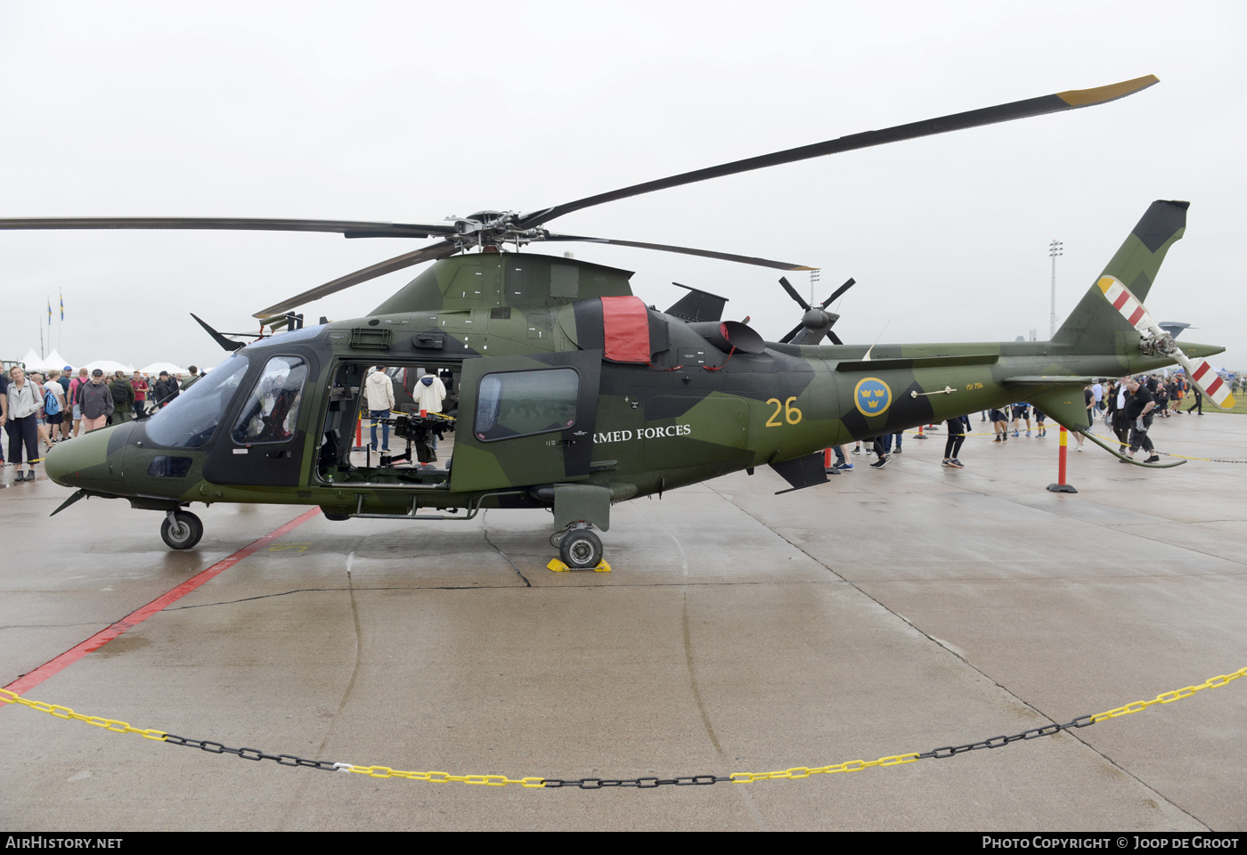 Aircraft Photo of 151756 | AgustaWestland Hkp15A (A-109E LUH) | Sweden - Air Force | AirHistory.net #491256