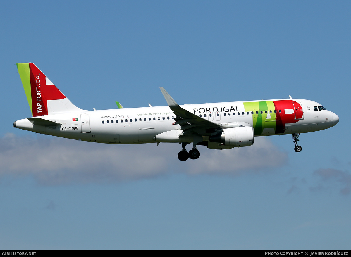 Aircraft Photo of CS-TMW | Airbus A320-214 | TAP Portugal | AirHistory.net #491267