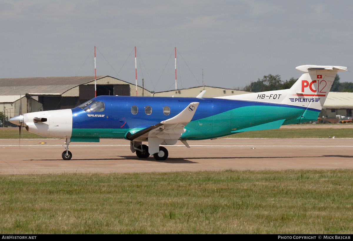 Aircraft Photo of HB-FOT | Pilatus PC-12/45 | Pilatus | AirHistory.net #491268