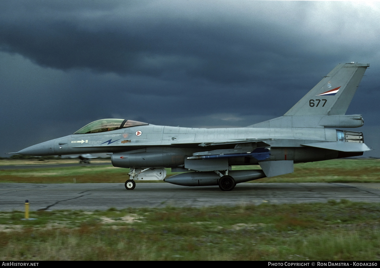 Aircraft Photo of 677 | General Dynamics F-16A Fighting Falcon | Norway - Air Force | AirHistory.net #491274