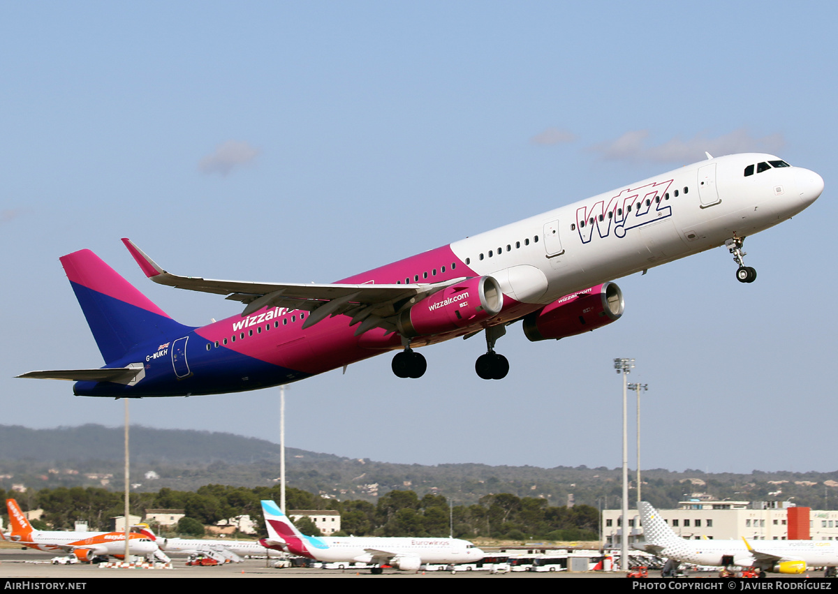 Aircraft Photo of G-WUKH | Airbus A321-231 | Wizz Air | AirHistory.net #491275