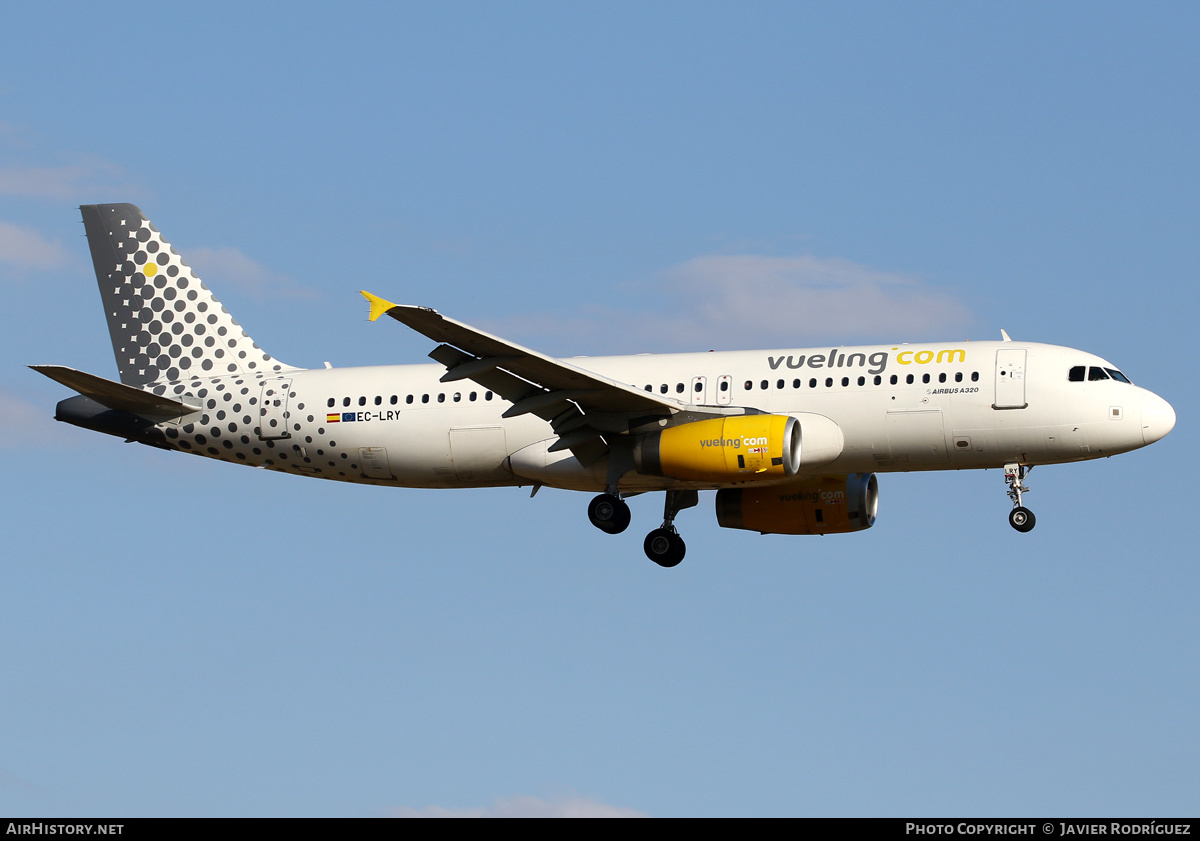 Aircraft Photo of EC-LRY | Airbus A320-232 | Vueling Airlines | AirHistory.net #491281