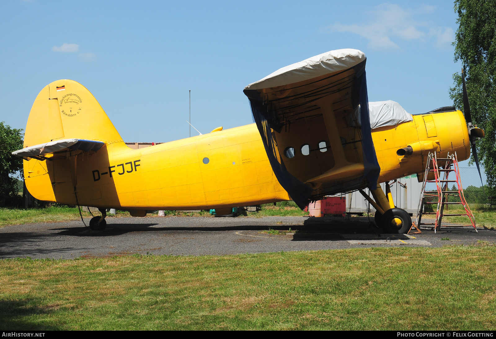 Aircraft Photo of D-FJJF | Antonov An-2TD | FSV Rüwalders | AirHistory.net #491299