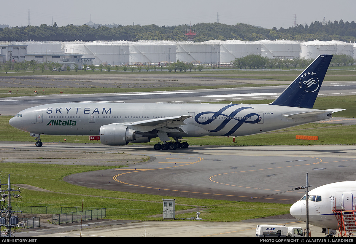 Aircraft Photo of EI-DDH | Boeing 777-243/ER | Alitalia | AirHistory.net #491308