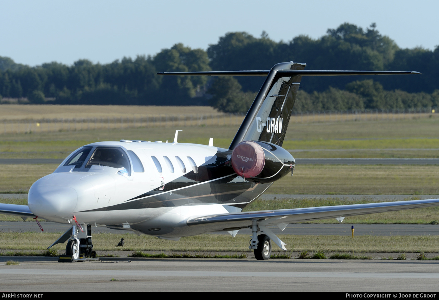 Aircraft Photo of G-ORAW | Cessna 525 CitationJet M2 | AirHistory.net #491312