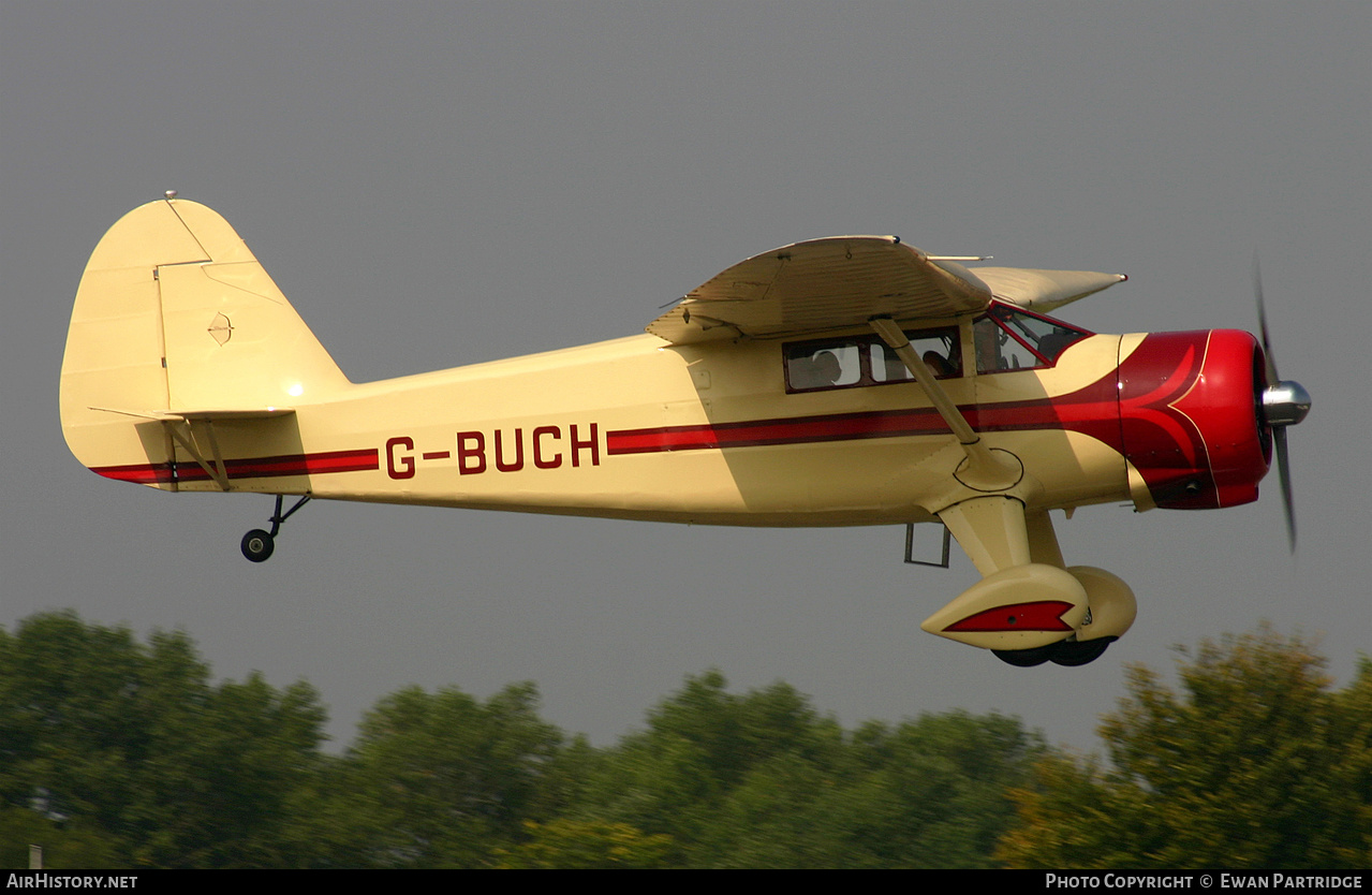 Aircraft Photo of G-BUCH | Stinson AT-19 Reliant (V-77) | AirHistory.net #491324