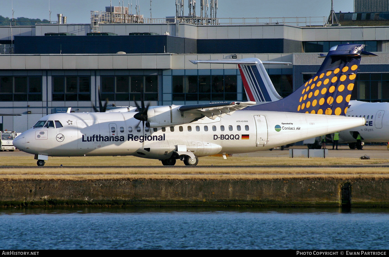 Aircraft Photo of D-BQQQ | ATR ATR-42-500 | Lufthansa Regional | AirHistory.net #491330