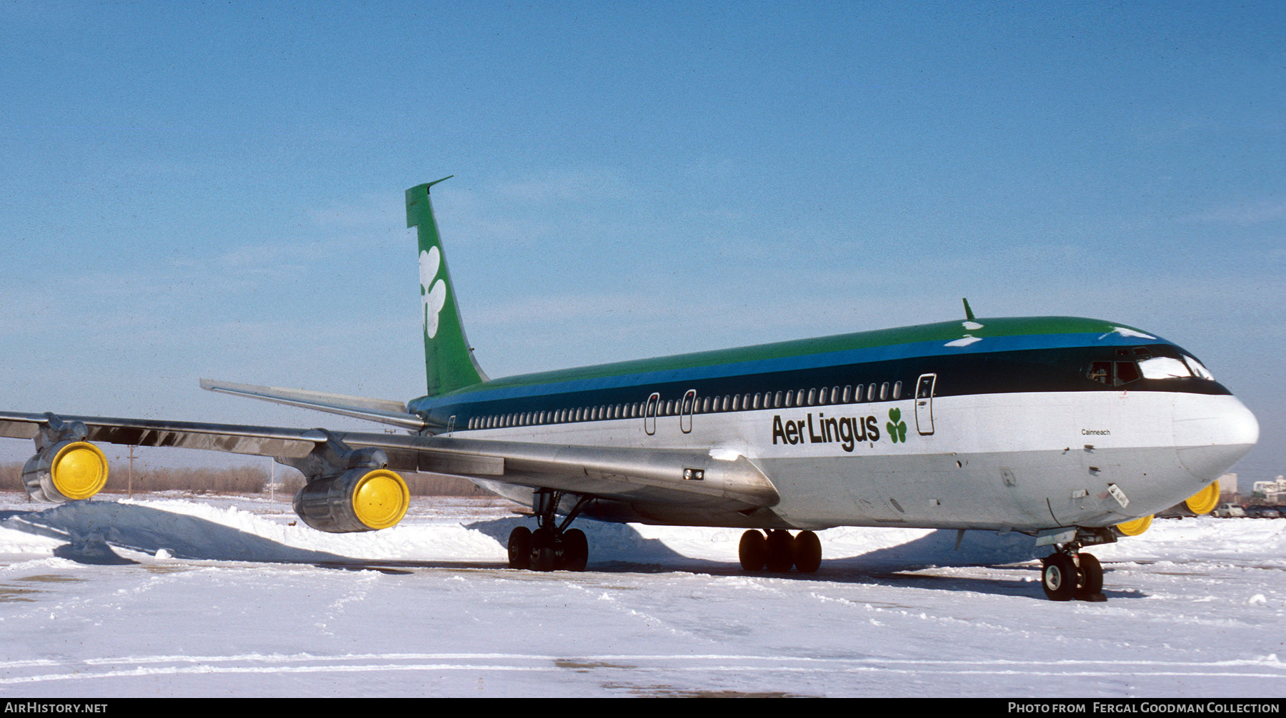 Aircraft Photo of EI-ASO | Boeing 707-349C | Aer Lingus | AirHistory.net #491336