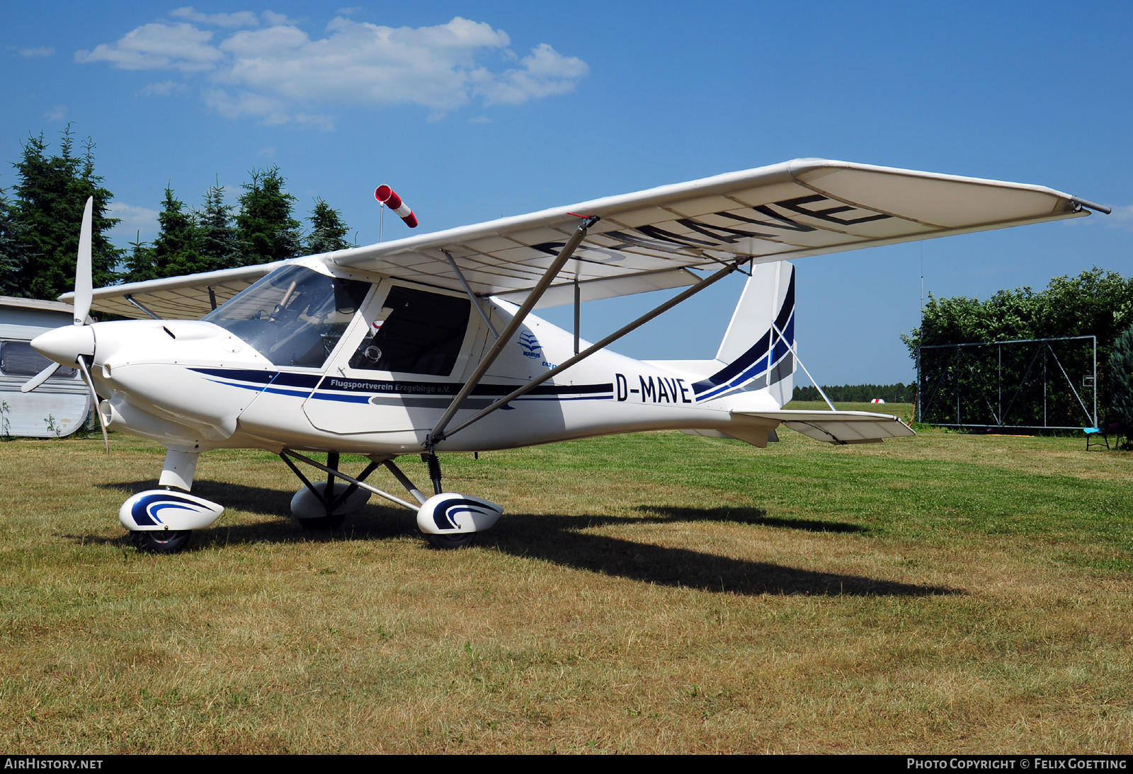 Aircraft Photo of D-MAVE | Comco Ikarus C42B | Flugsportverein Erzgebirge | AirHistory.net #491341