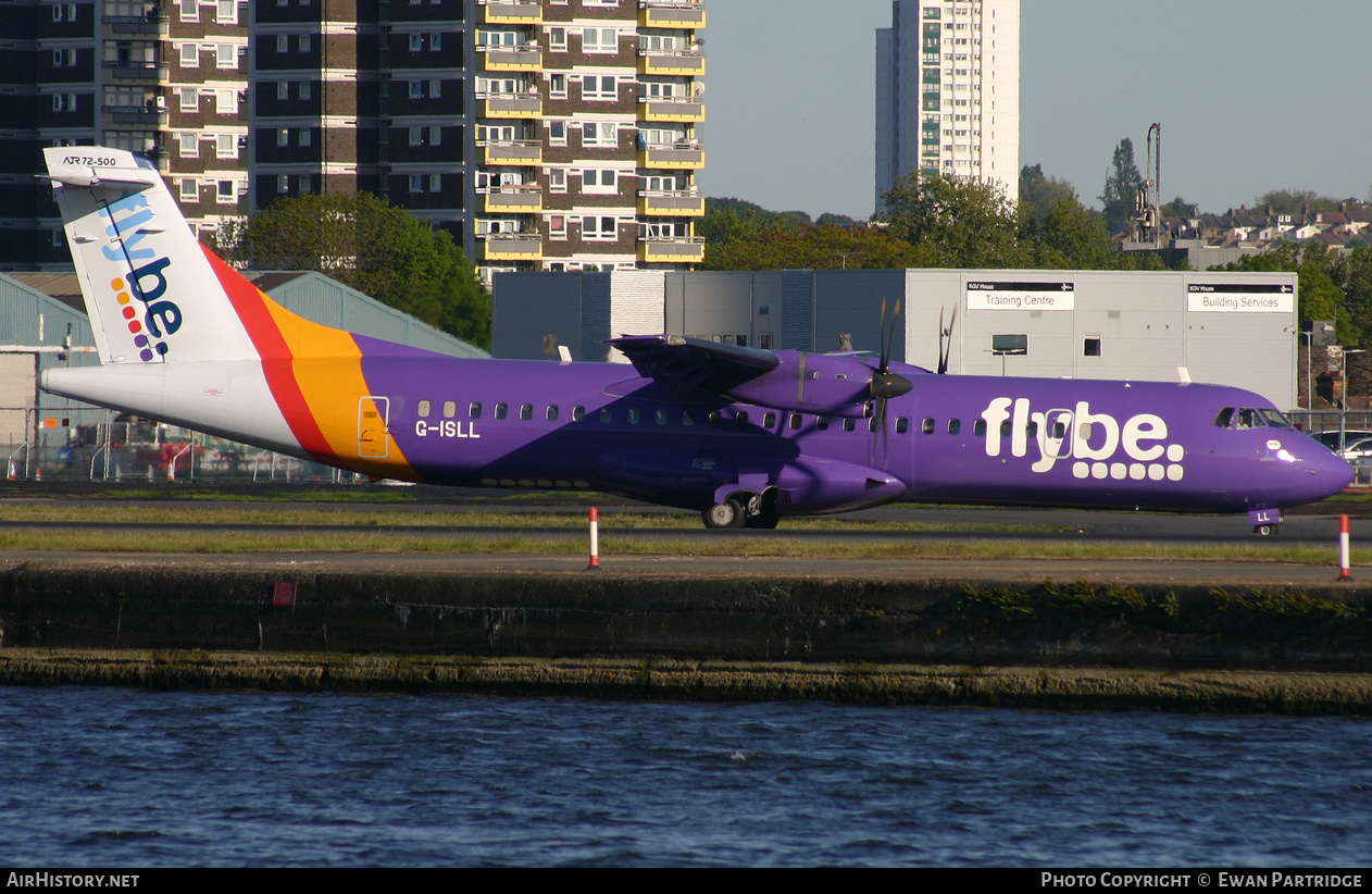 Aircraft Photo of G-ISLL | ATR ATR-72-500 (ATR-72-212A) | Blue Islands | Flybe | AirHistory.net #491342