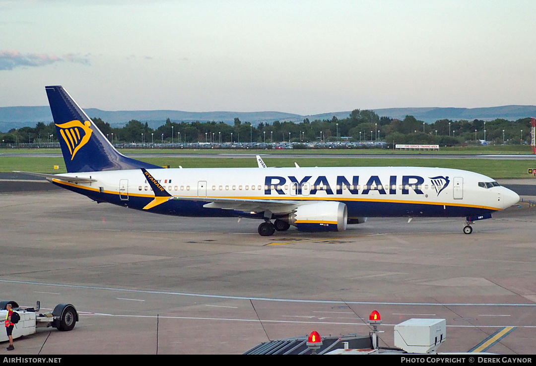 Aircraft Photo of EI-HMY | Boeing 737-8200 Max 200 | Ryanair | AirHistory.net #491379