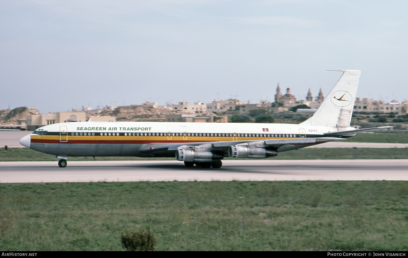 Aircraft Photo of N21AZ | Boeing 707-351C | Seagreen Air Transport | AirHistory.net #491401