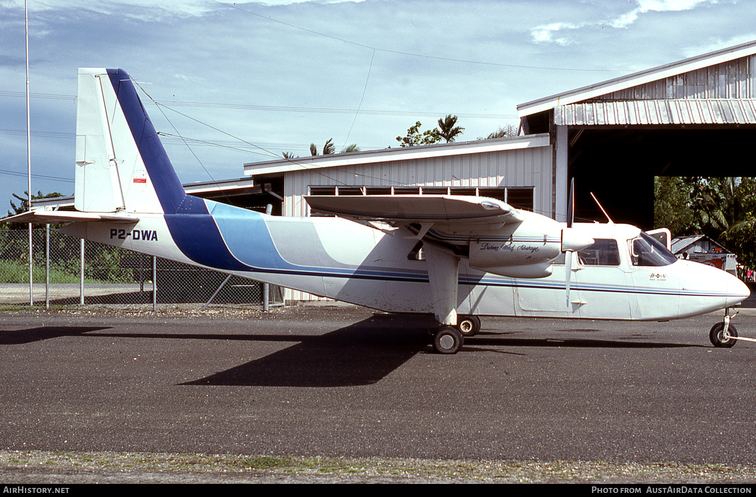 Aircraft Photo of P2-DWA | Britten-Norman BN-2A-26 Islander | Divine Word Airways | AirHistory.net #491413