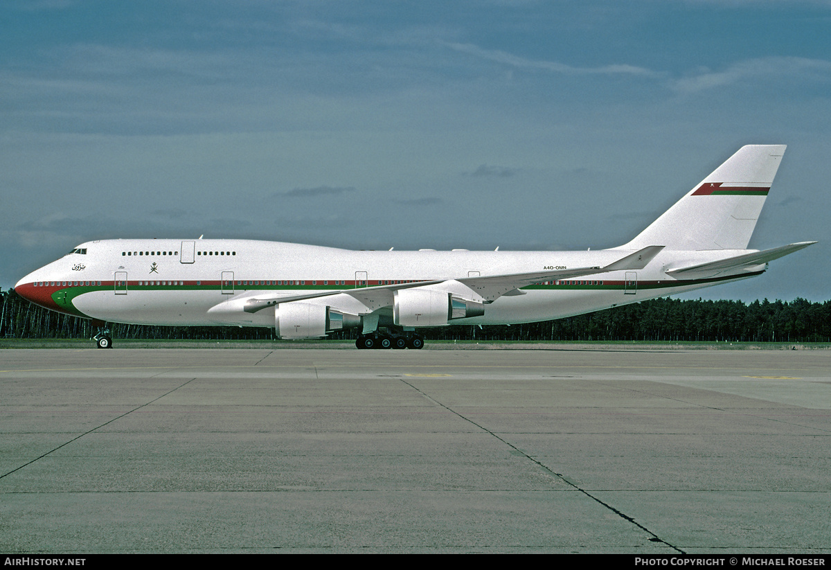 Aircraft Photo of A4O-OMN | Boeing 747-430 | Oman Government | AirHistory.net #491426