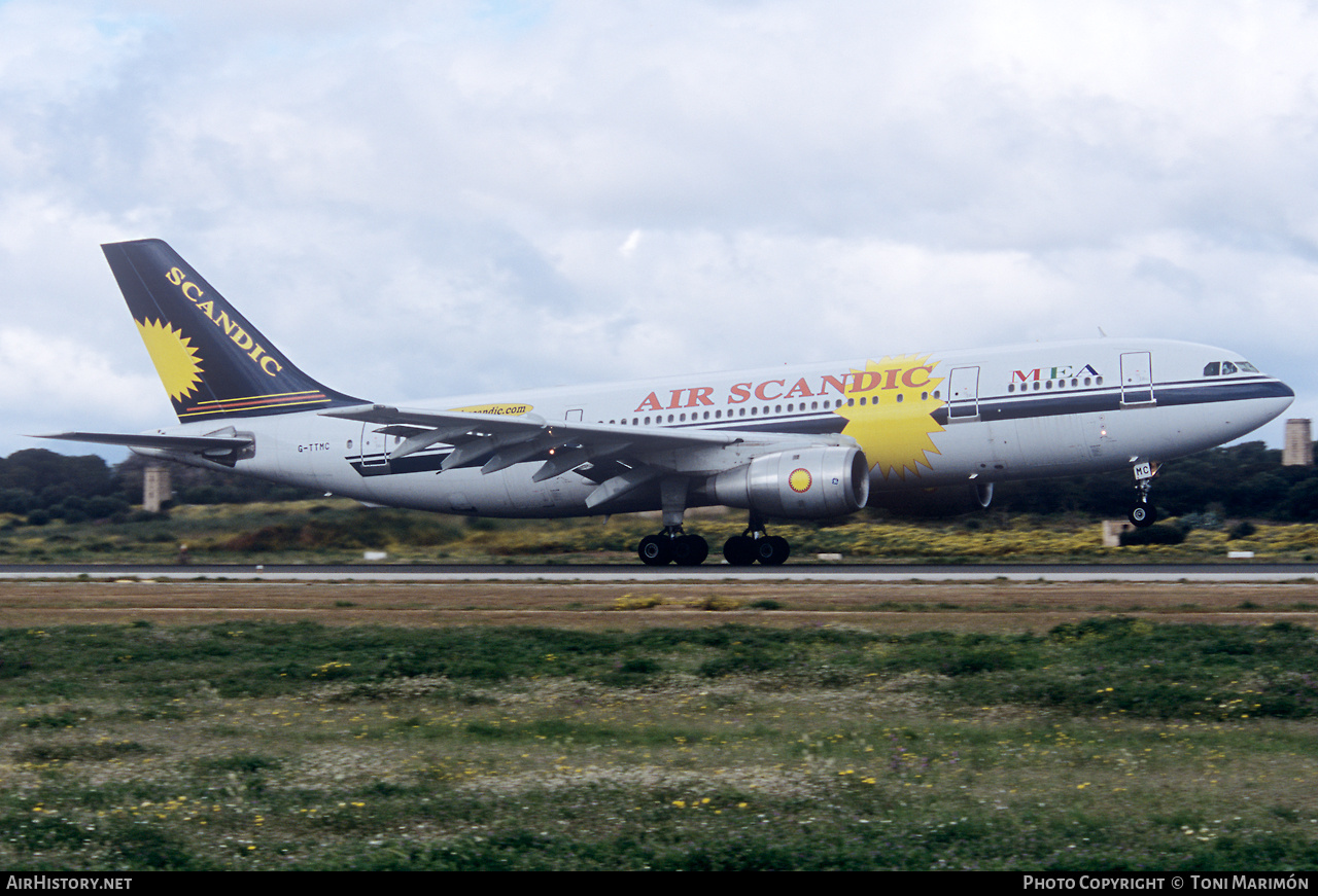 Aircraft Photo of G-TTMC | Airbus A300B4-203FF | Air Scandic | AirHistory.net #491470