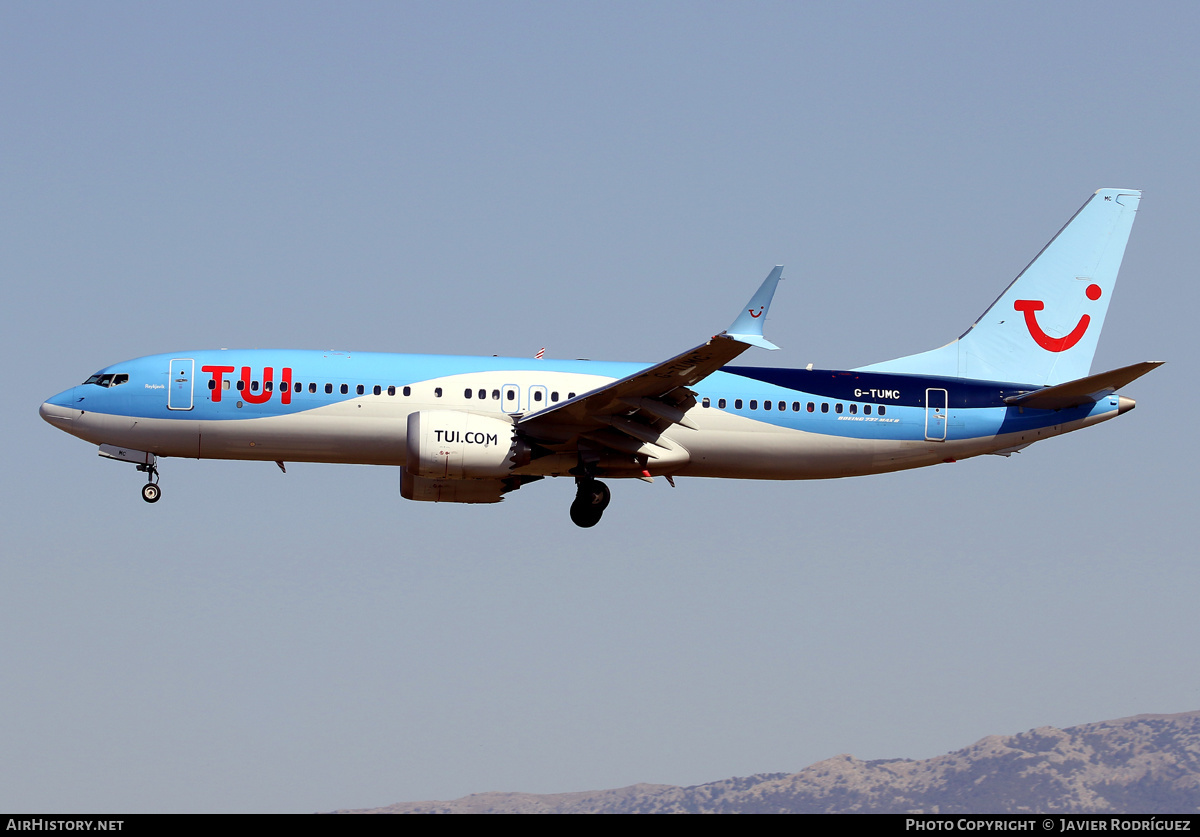 Aircraft Photo of G-TUMC | Boeing 737-8 Max 8 | TUI | AirHistory.net #491479