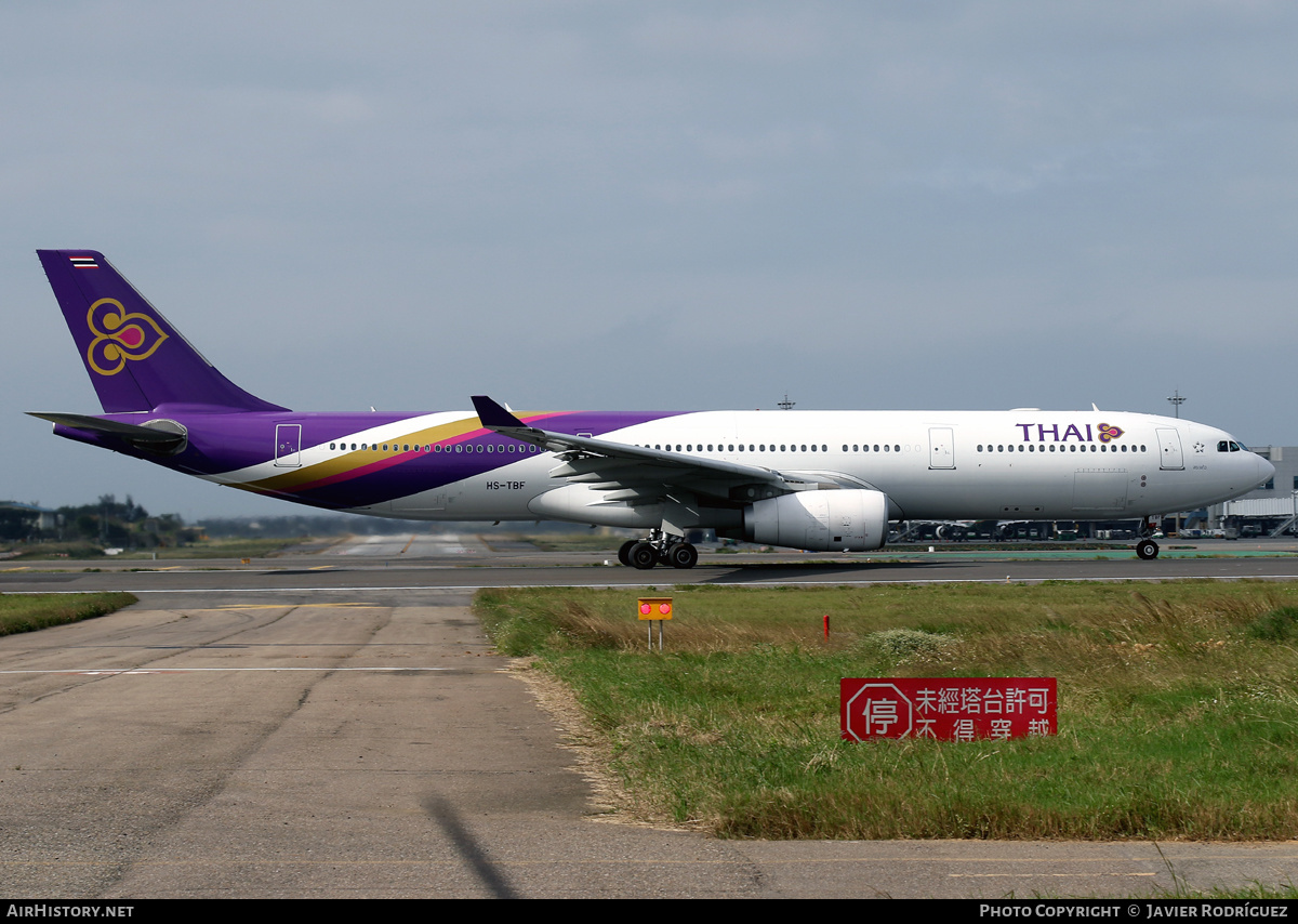 Aircraft Photo of HS-TBF | Airbus A330-343 | Thai Airways International | AirHistory.net #491483