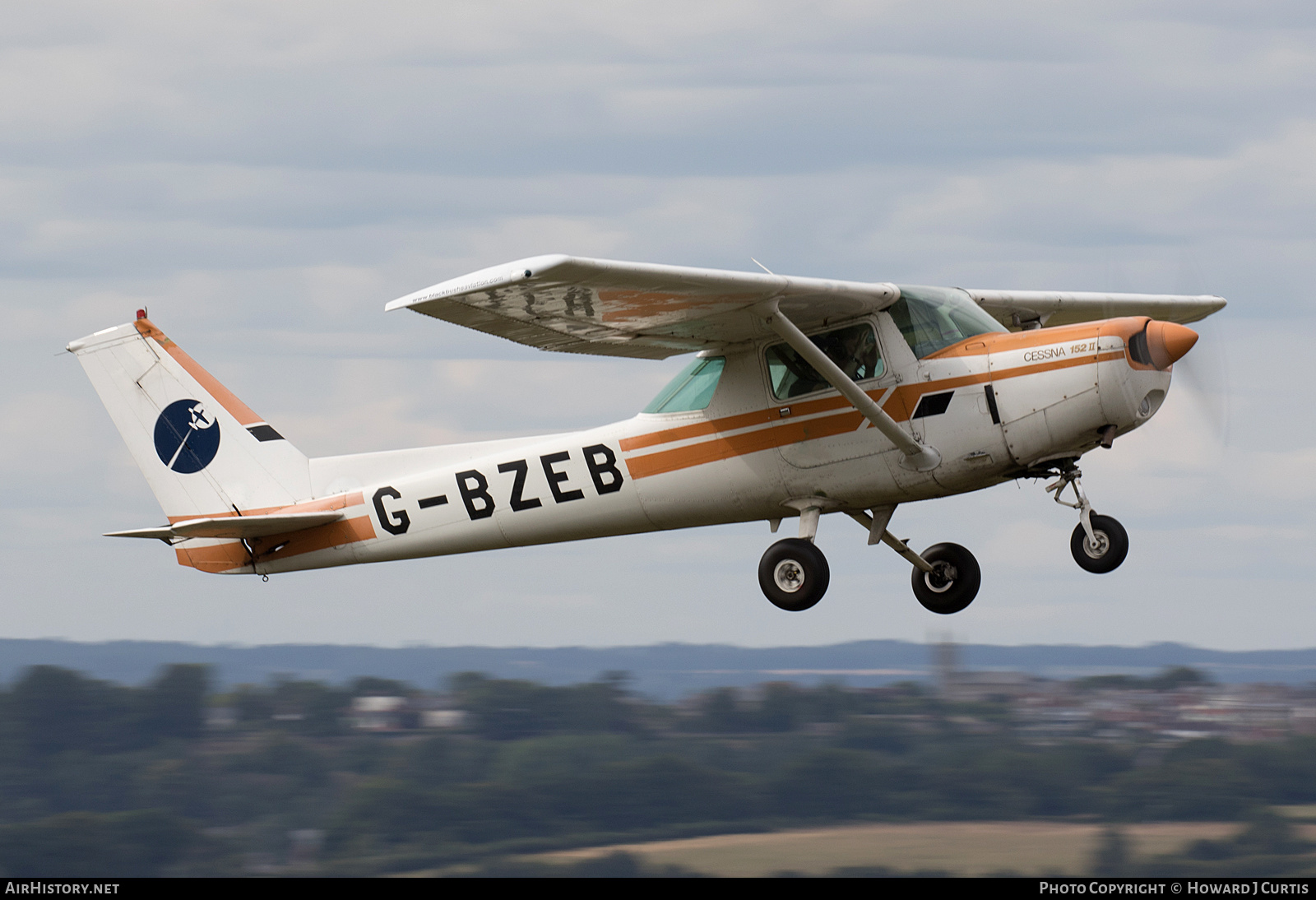 Aircraft Photo of G-BZEB | Cessna 152 | Blackbushe Aviation | AirHistory.net #491495