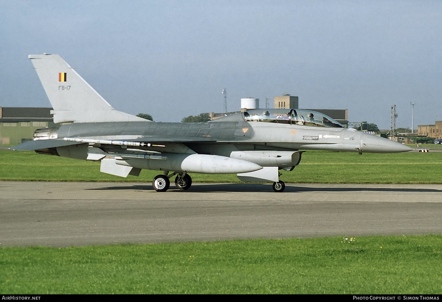 Aircraft Photo of FB-17 | General Dynamics F-16B Fighting Falcon | Belgium - Air Force | AirHistory.net #491523