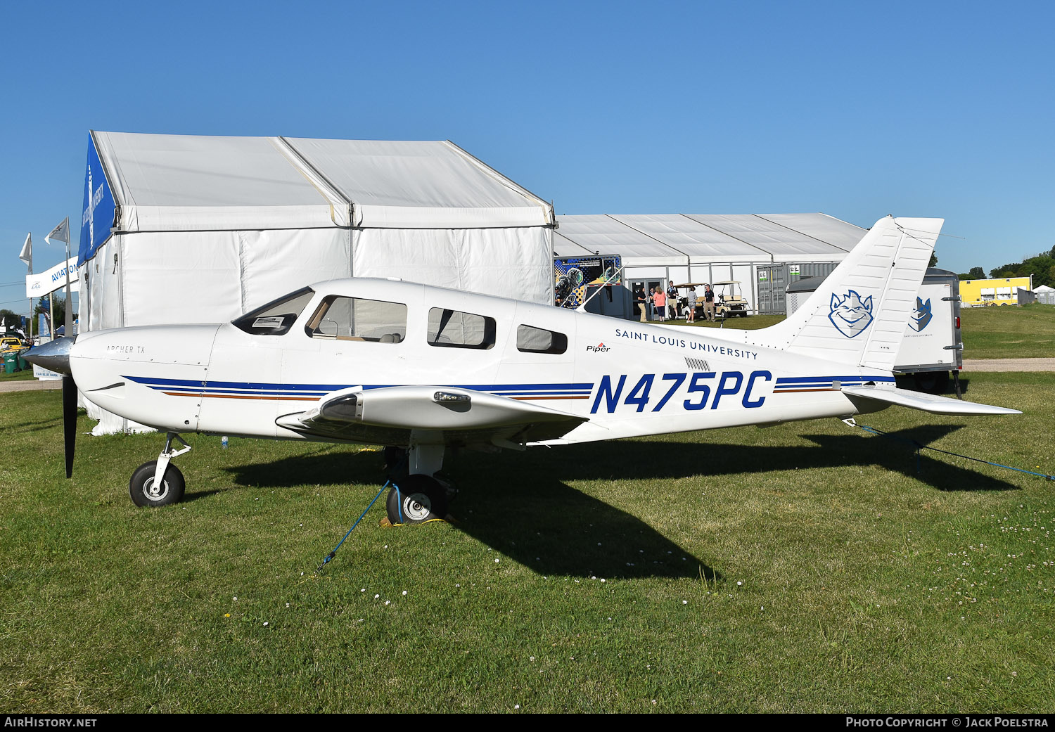Aircraft Photo of N475PC | Piper PA-28-181 Archer TX | Saint Louis University | AirHistory.net #491531