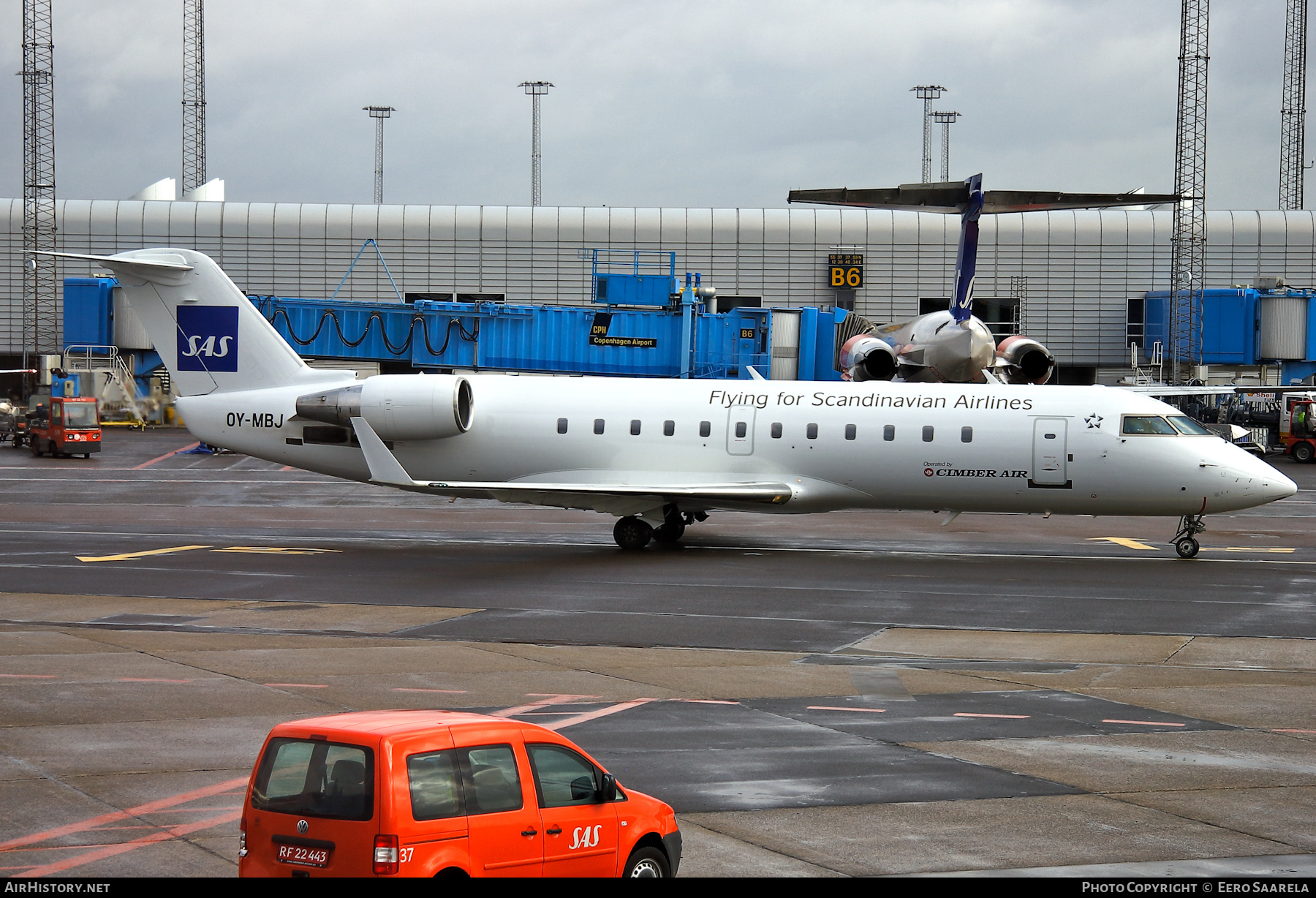 Aircraft Photo of OY-MBJ | Bombardier CRJ-200LR (CL-600-2B19) | Scandinavian Airlines - SAS | AirHistory.net #491555