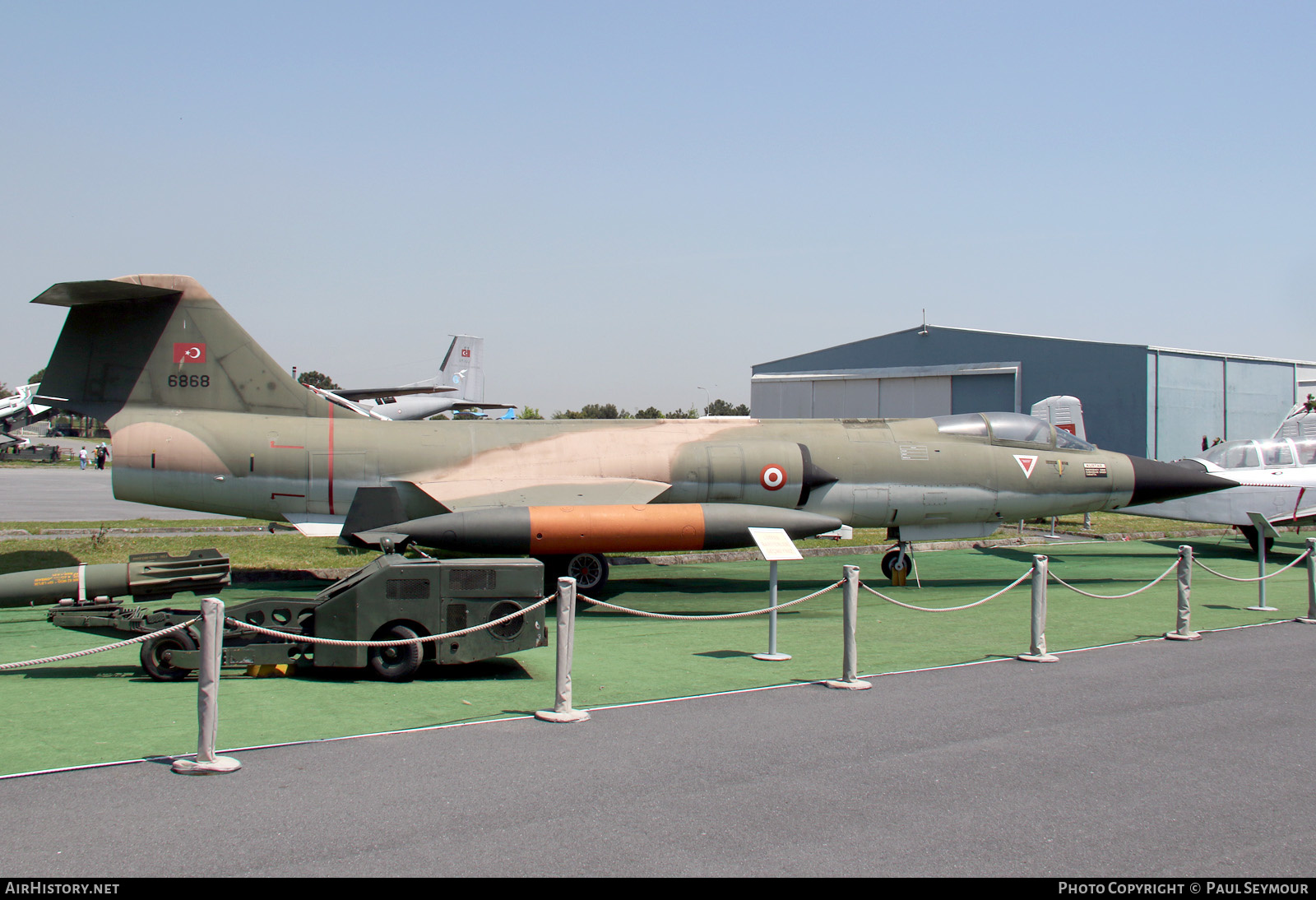 Aircraft Photo of 6868 | Lockheed F-104S Starfighter | Turkey - Air Force | AirHistory.net #491570